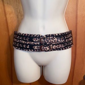 CHARMING CHARLIE LEOPARD BELT